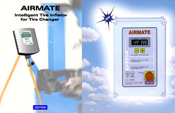 Electrionic tire inflator (Airmate) Made in Korea
